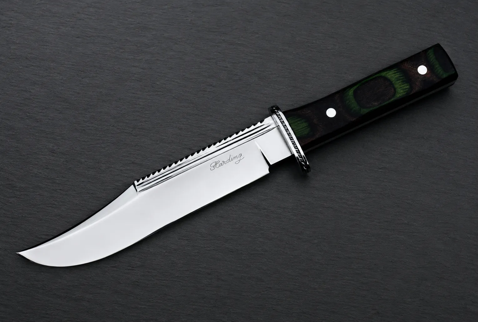Handmade bowie knives by Lloyd Harding