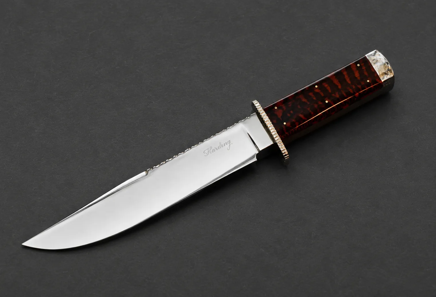 Handmade hunting knives by Lloyd Harding