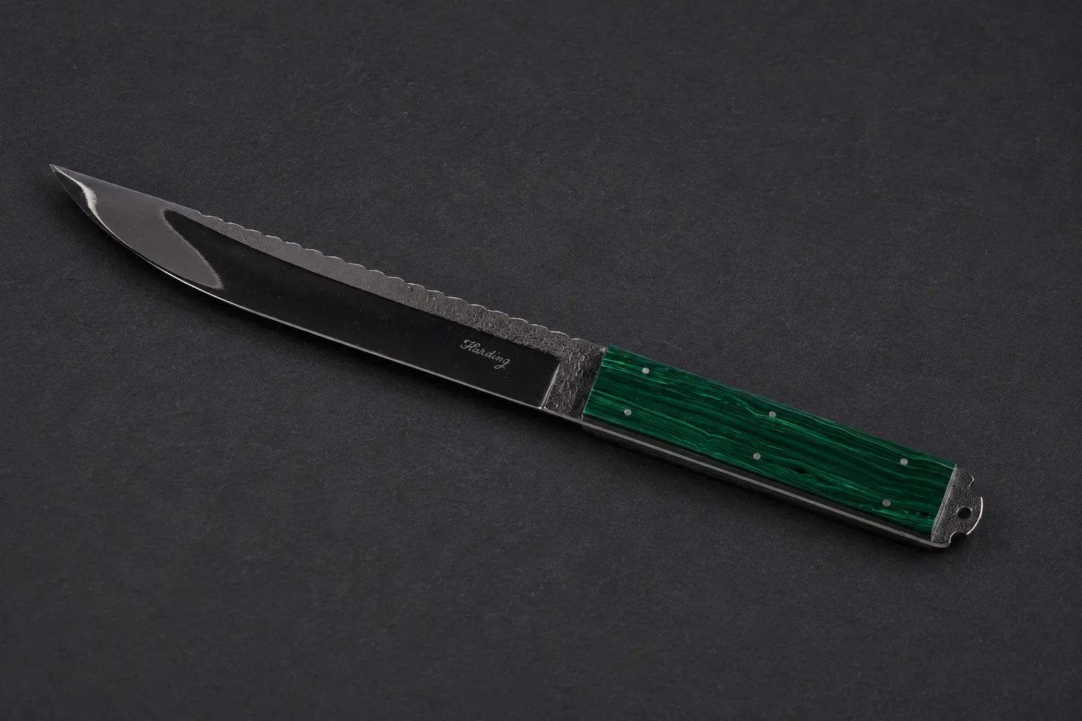 Handmade letter openers by Lloyd Harding