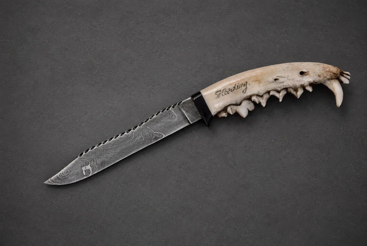Handmade letter openers by Lloyd Harding