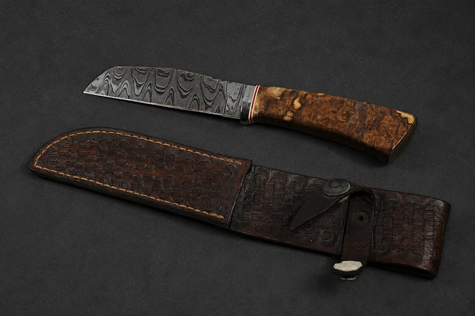 Handmade utility knives by Lloyd Harding