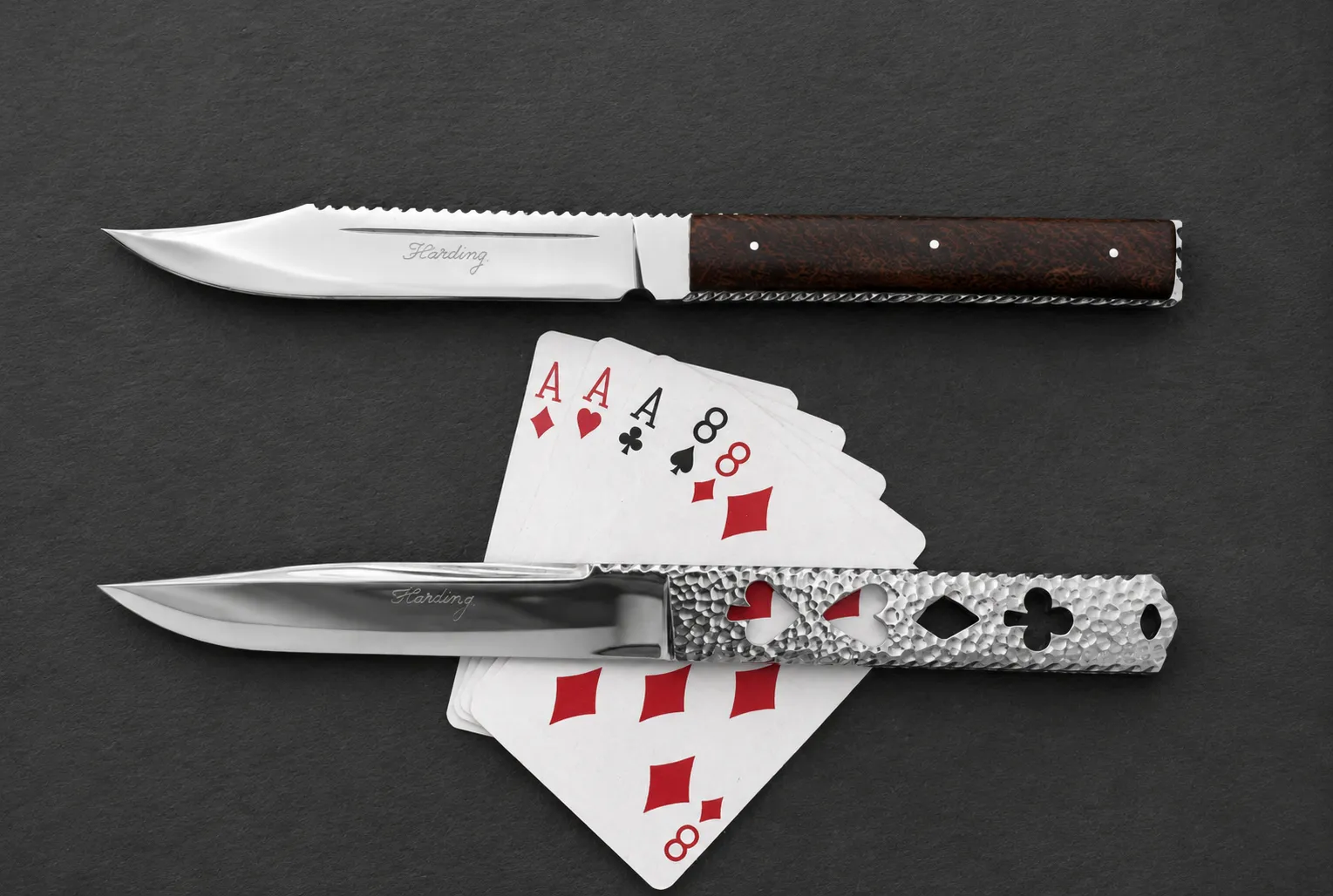 Handmade utility knives by Lloyd Harding