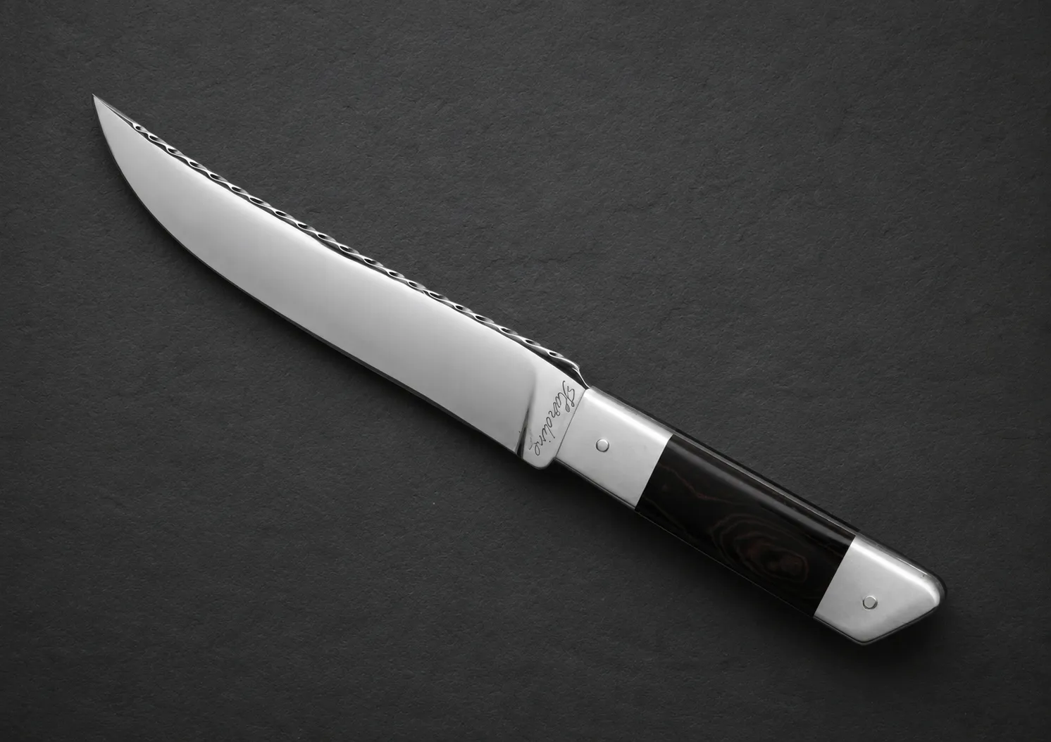 Handmade utility knives by Lloyd Harding